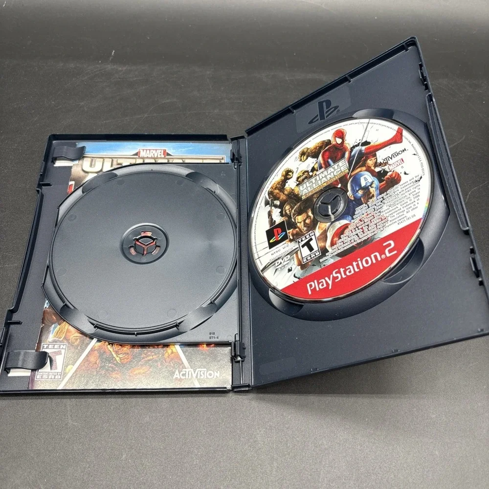 Marvel Ultimate Alliance Special Ed PS2 Games GH + Bonus Disc - Complete CIB
